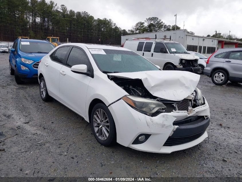 2014 TOYOTA COROLLA L/LE/LE PLS/PRM/S/S PLS - 2T1BURHE8EC117100