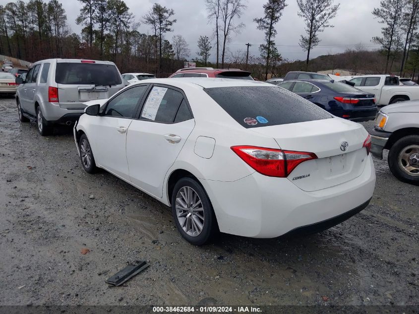 2014 TOYOTA COROLLA L/LE/LE PLS/PRM/S/S PLS - 2T1BURHE8EC117100