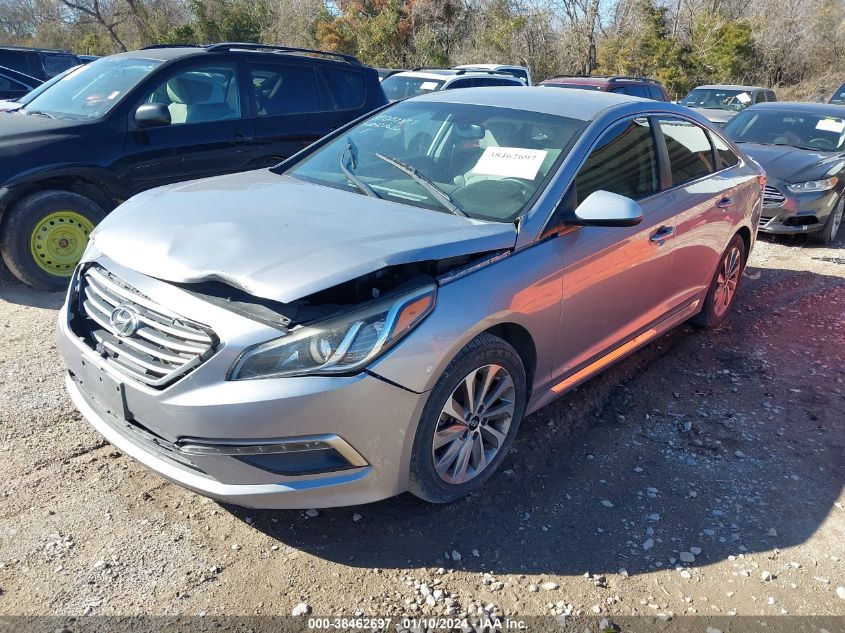 2016 HYUNDAI SONATA SPORT/LIMITED - 5NPE34AF4GH326811