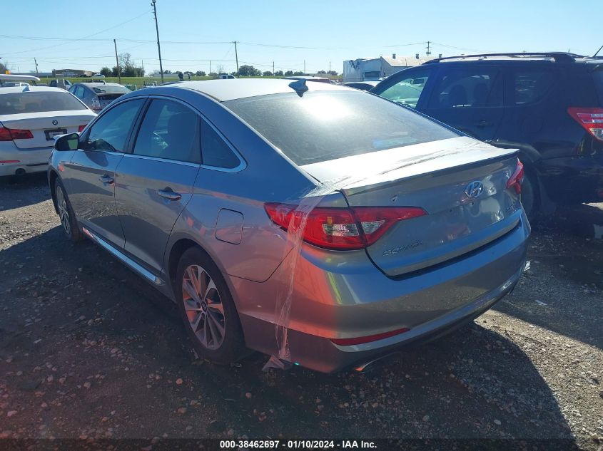 2016 HYUNDAI SONATA SPORT/LIMITED - 5NPE34AF4GH326811