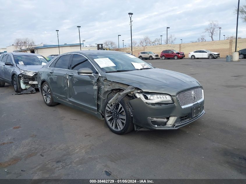 2017 LINCOLN MKZ HYBRID RESERVE - 3LN6L5MU3HR650914