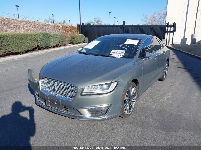 2017 LINCOLN MKZ HYBRID RESERVE - 3LN6L5MU3HR650914