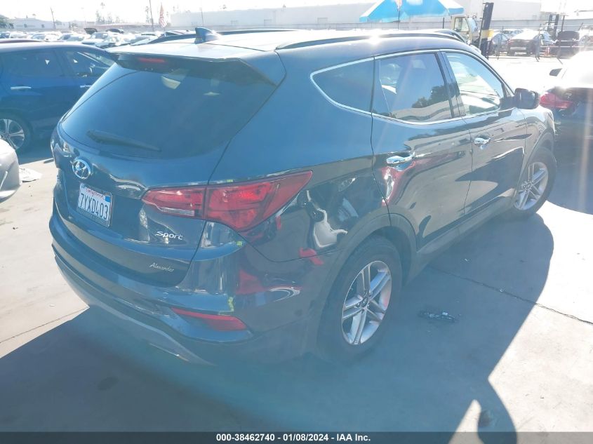 2017 HYUNDAI SANTA FE SPORT 2.4L - 5NMZU3LB3HH045567