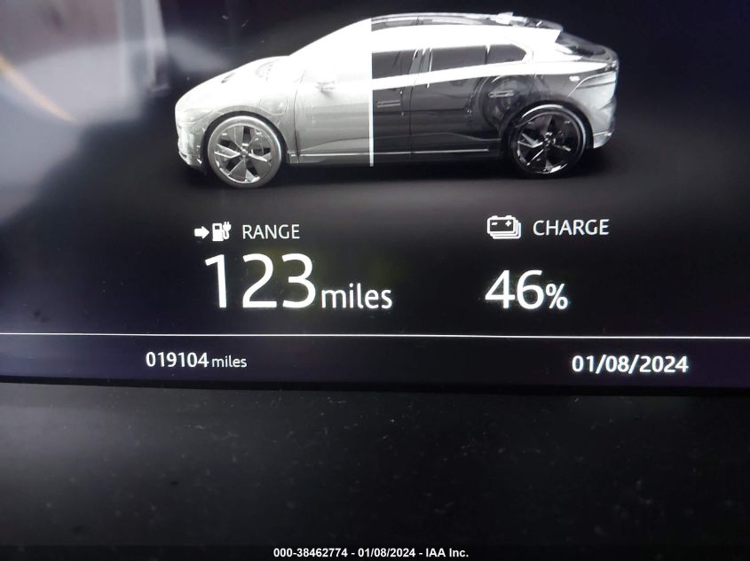 2020 JAGUAR I-PACE SE EV400 AWD AUTOMATIC SADHC2S14L1F83111