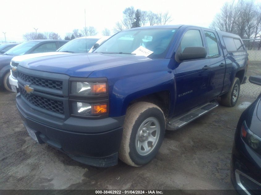 2014 CHEVROLET SILVERADO 1500 WORK TRUCK 1WT - 1GCRCPEH3EZ357682