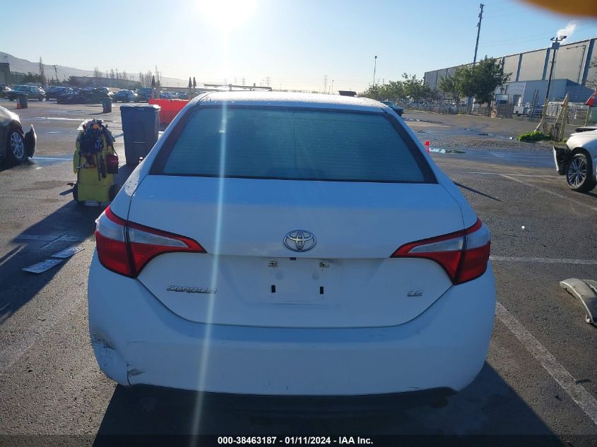 2014 TOYOTA COROLLA L/LE/LE PLS/PRM/S/S PLS - 5YFBURHE7EP059190