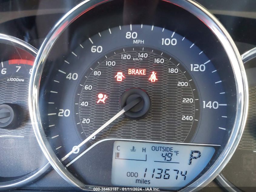 2014 TOYOTA COROLLA L/LE/LE PLS/PRM/S/S PLS - 5YFBURHE7EP059190