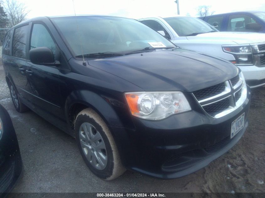 2014 DODGE GRAND CARAVAN AVP/SE - 2C4RDGBG3ER355496