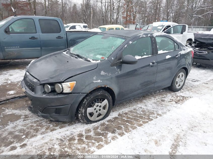 2013 CHEVROLET SONIC LS AUTO - 1G1JA5SGXD4124874