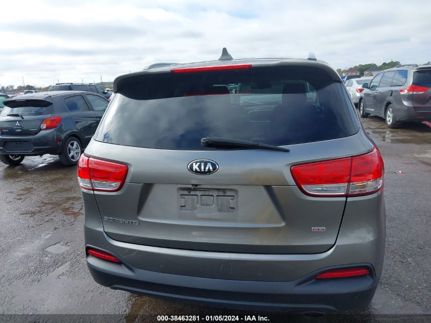 2016 KIA SORENTO 2.4L LX - 5XYPG4A33GG061745