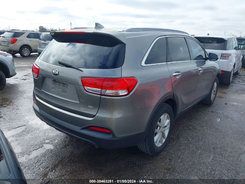 2016 KIA SORENTO 2.4L LX - 5XYPG4A33GG061745