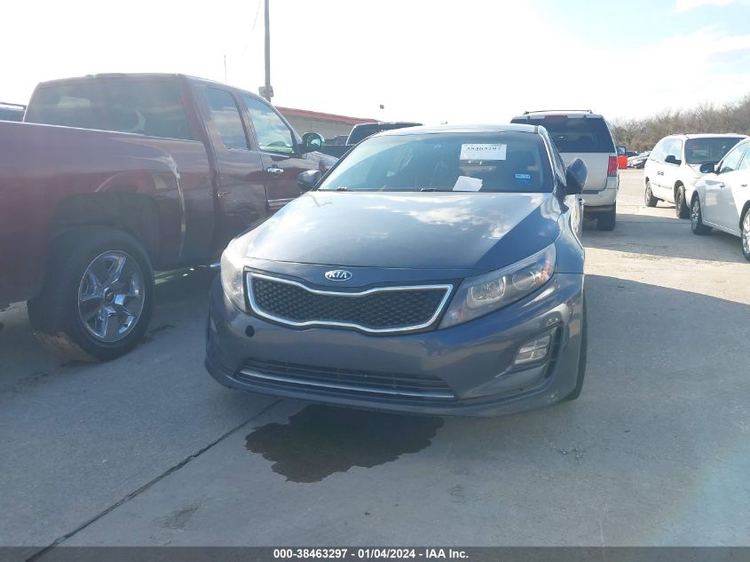 2014 KIA OPTIMA HYBRID EX - KNAGN4AD7E5075052
