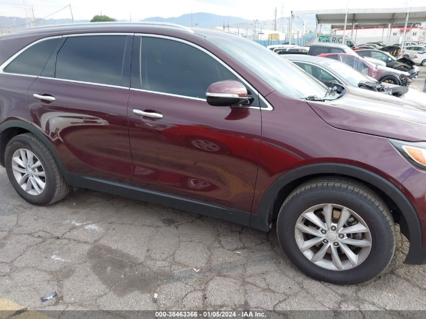 2018 KIA SORENTO 2.4L LX - 5XYPG4A30JG338875