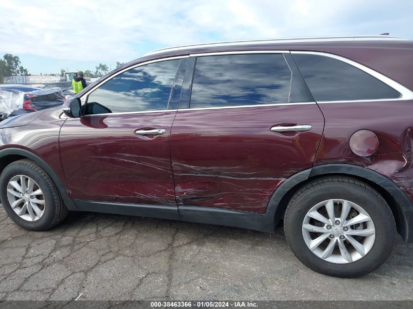 2018 KIA SORENTO 2.4L LX - 5XYPG4A30JG338875