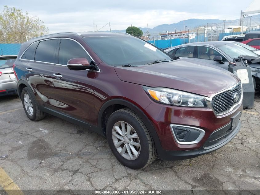 2018 KIA SORENTO 2.4L LX - 5XYPG4A30JG338875