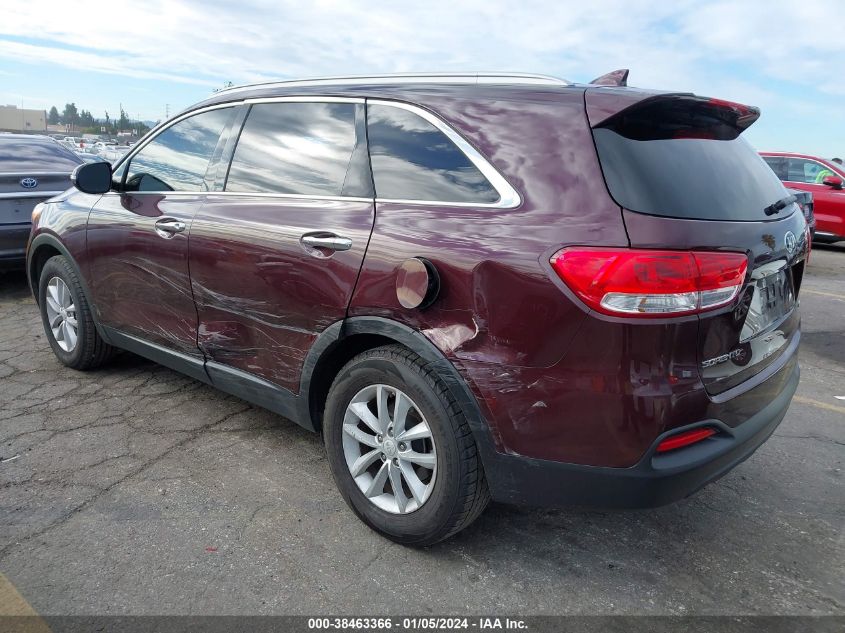 2018 KIA SORENTO 2.4L LX - 5XYPG4A30JG338875