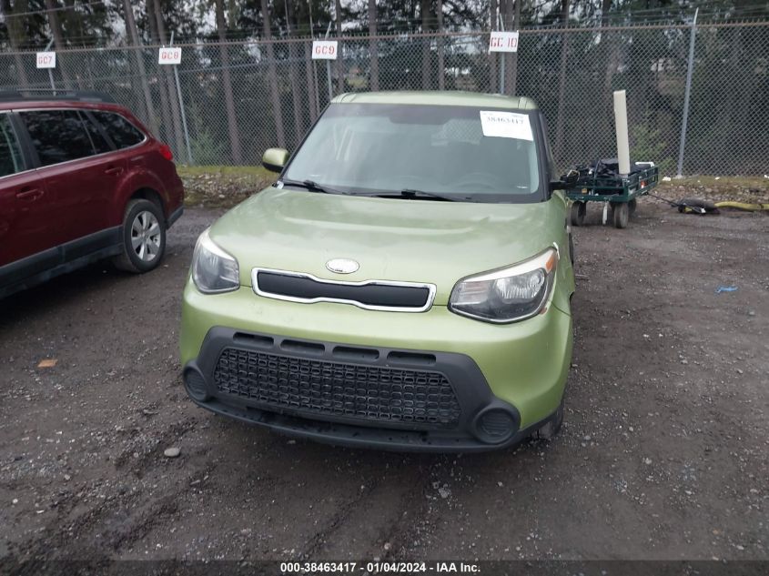 2014 KIA SOUL - KNDJN2A25E7715601