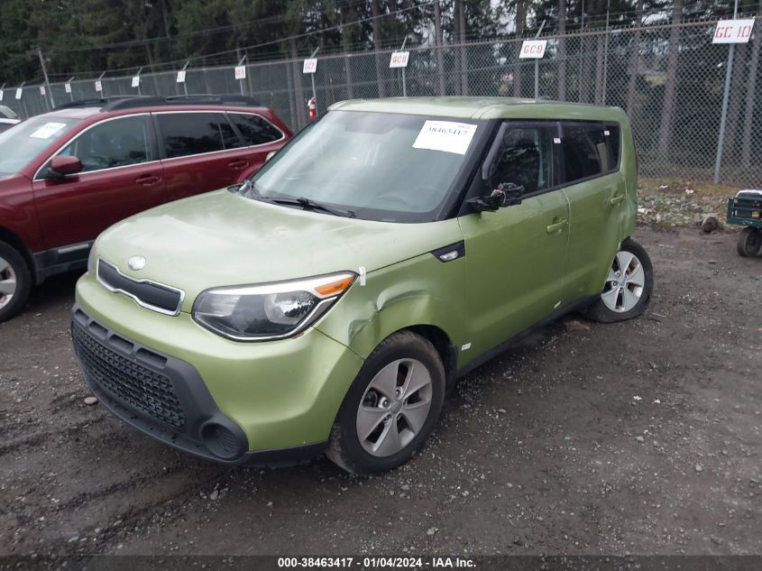2014 KIA SOUL - KNDJN2A25E7715601
