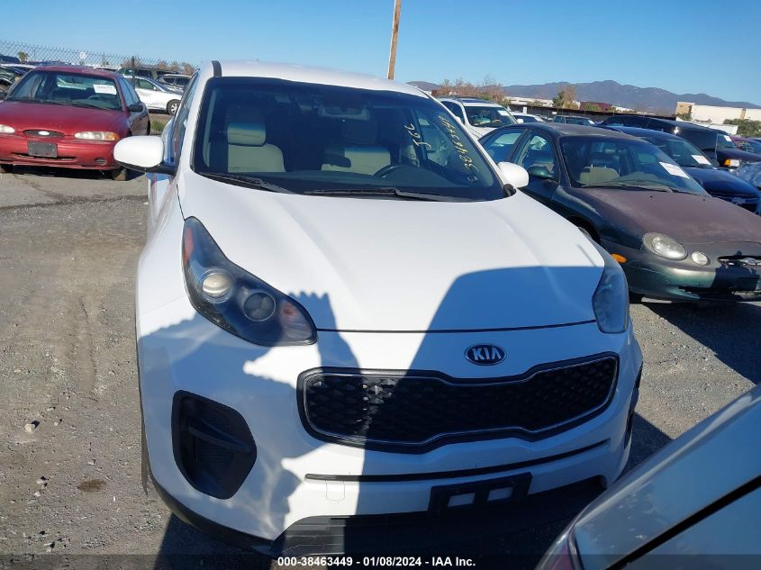 2017 KIA SPORTAGE LX - KNDPM3ACXH7145529