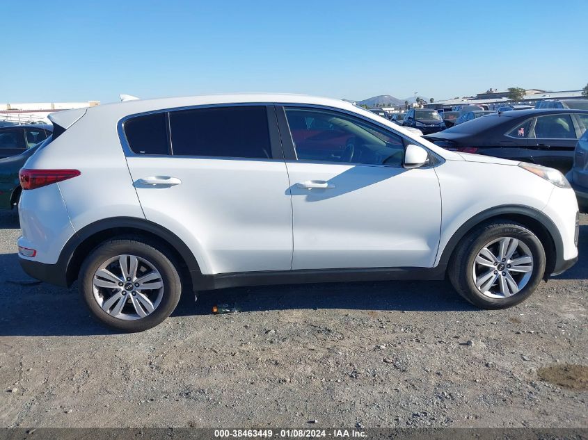 2017 KIA SPORTAGE LX - KNDPM3ACXH7145529