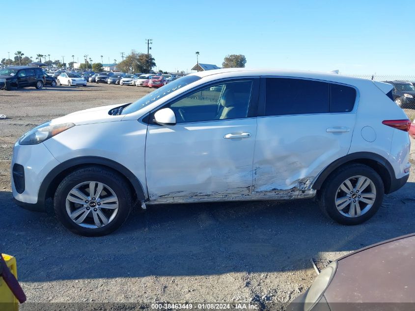 2017 KIA SPORTAGE LX - KNDPM3ACXH7145529