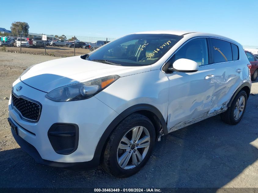 2017 KIA SPORTAGE LX - KNDPM3ACXH7145529