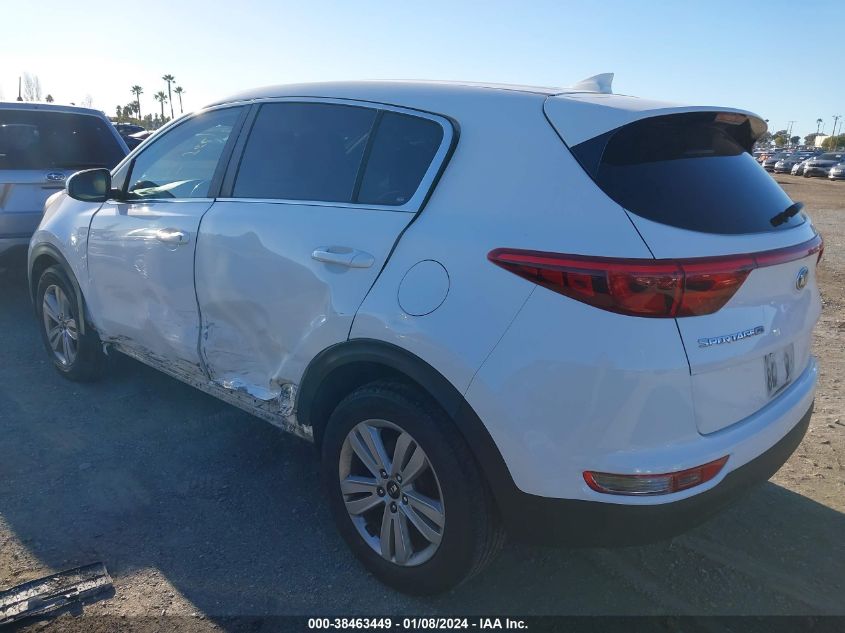 2017 KIA SPORTAGE LX - KNDPM3ACXH7145529