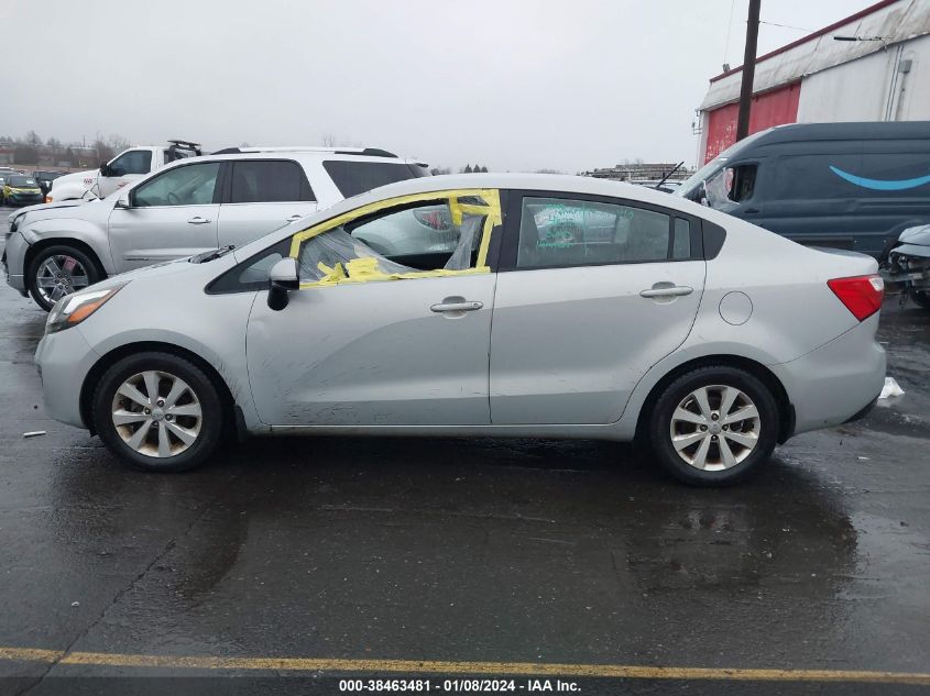 2013 KIA RIO EX - KNADN4A36D6212484
