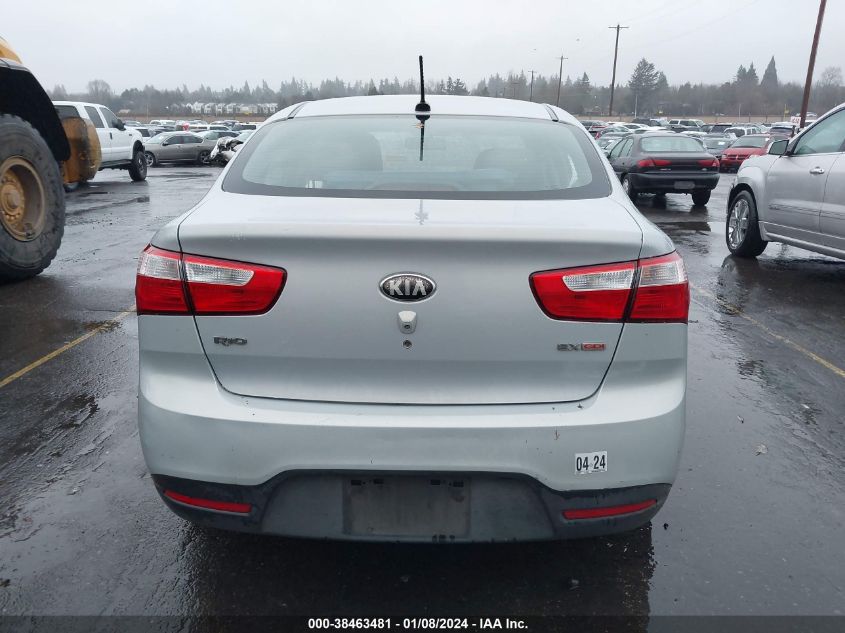 2013 KIA RIO EX - KNADN4A36D6212484