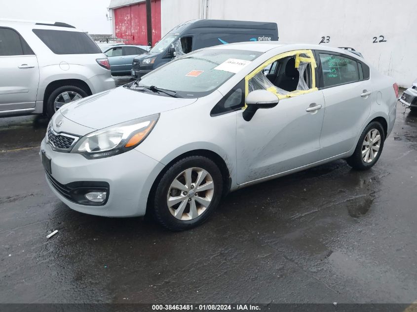 2013 KIA RIO EX - KNADN4A36D6212484