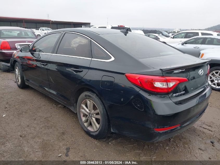 2016 HYUNDAI SONATA SE - 5NPE24AFXGH276516