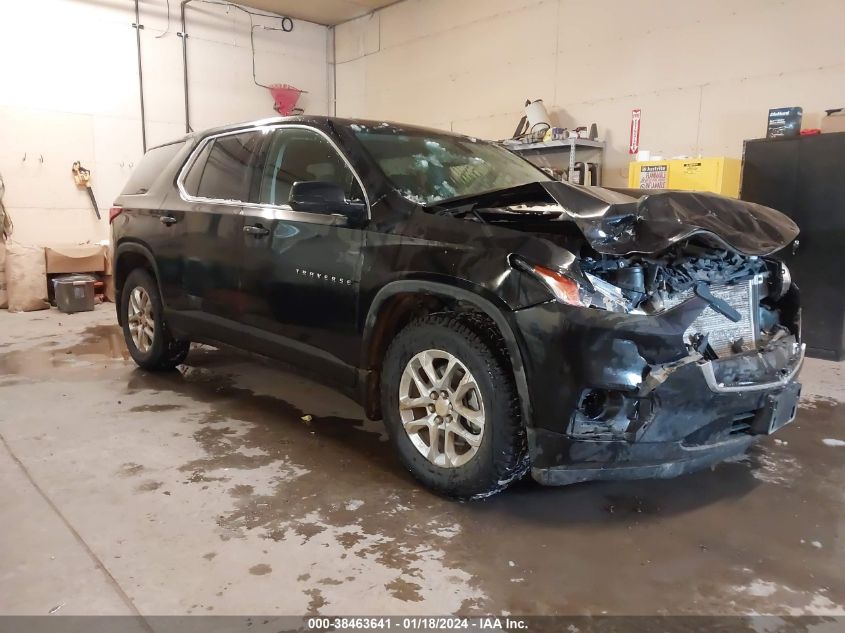 Lot #2524271931 2019 CHEVROLET TRAVERSE LS salvage car