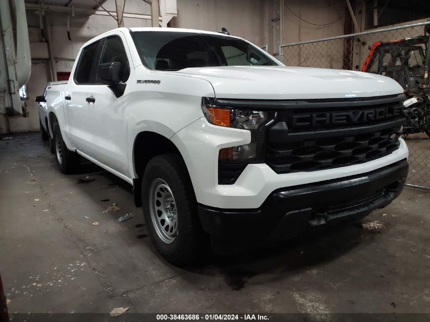 2024 CHEVROLET SILVERADO 1500 4WD  SHORT BED WT - 3GCPDAEK2RG177449