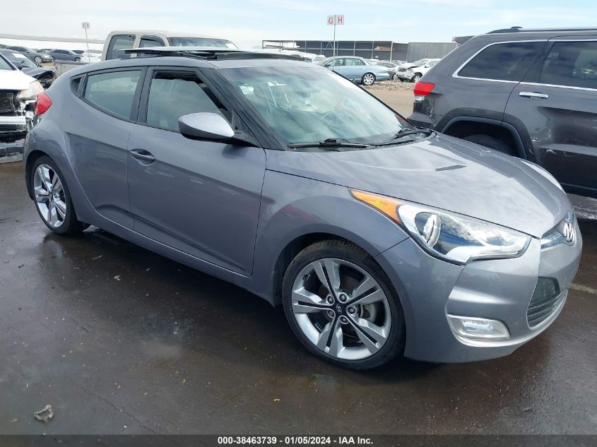 2016 HYUNDAI VELOSTER - KMHTC6AD6GU289392