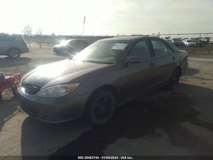 4T1BF32K12U519234 | 2002 TOYOTA CAMRY