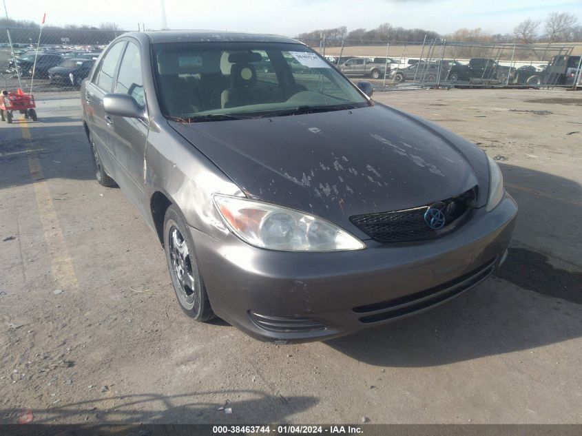 4T1BF32K12U519234 | 2002 TOYOTA CAMRY