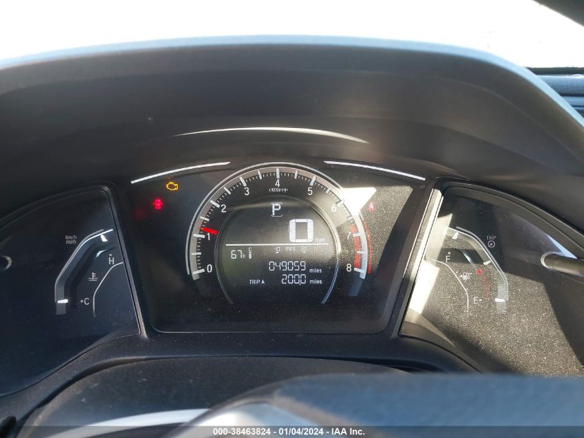 VIN 2HGFC2F55JH609261 2018 HONDA CIVIC LX
