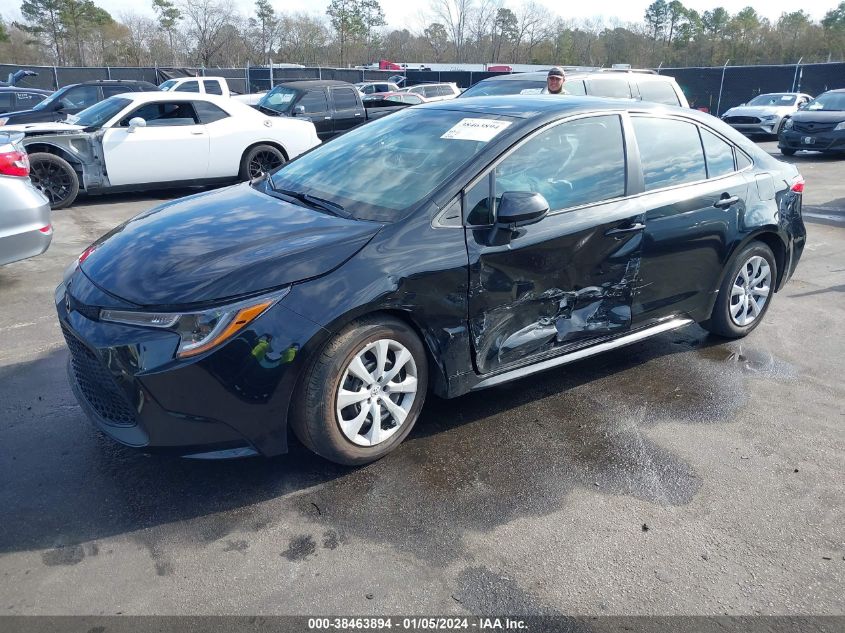 2022 TOYOTA COROLLA LE - 5YFEPMAE5NP369839