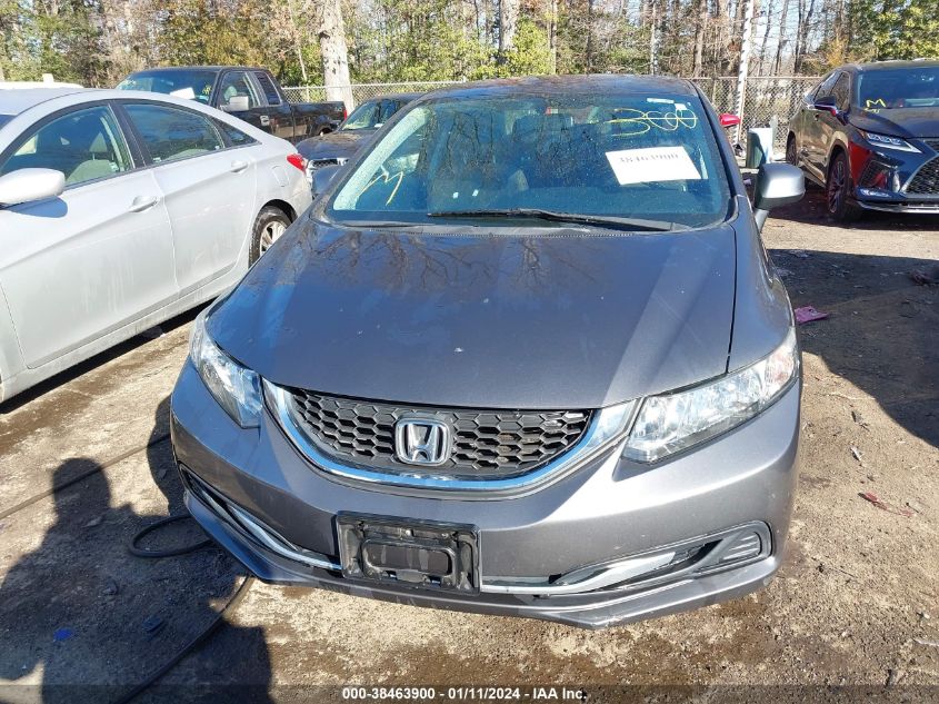 2013 HONDA CIVIC LX - 2HGFB2F53DH574680