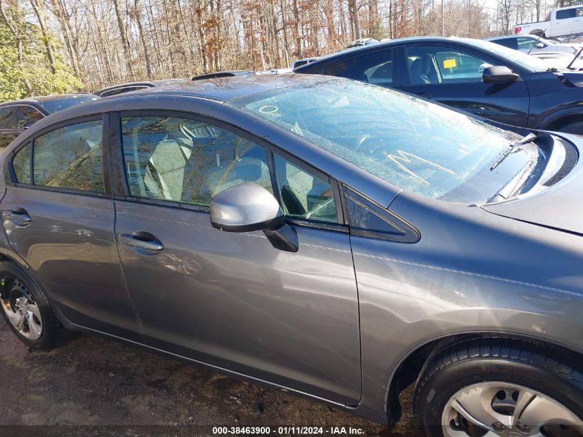 2013 HONDA CIVIC LX - 2HGFB2F53DH574680