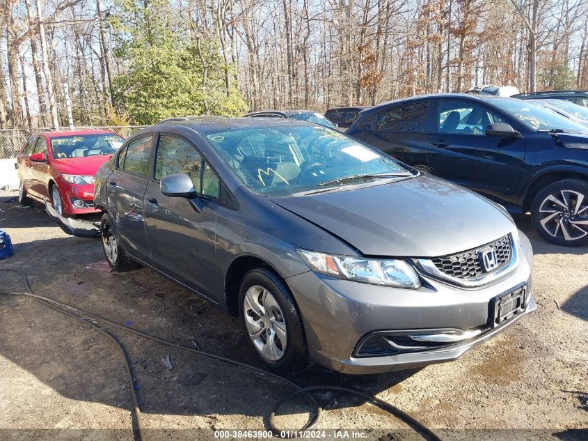 2013 HONDA CIVIC LX - 2HGFB2F53DH574680