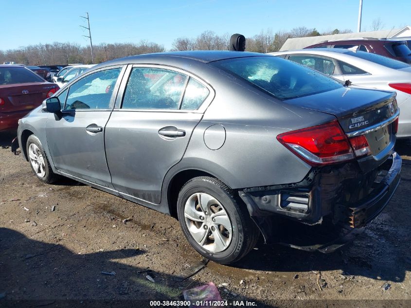 2013 HONDA CIVIC LX - 2HGFB2F53DH574680