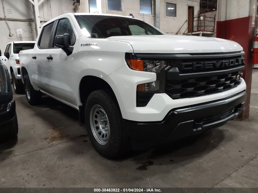 2024 CHEVROLET SILVERADO 1500 4WD  SHORT BED WT - 3GCPDAEK7RG177446