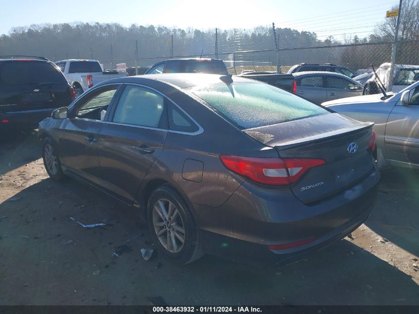 2015 HYUNDAI SONATA SE - 5NPE24AF6FH097355