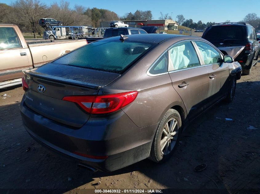 2015 HYUNDAI SONATA SE - 5NPE24AF6FH097355