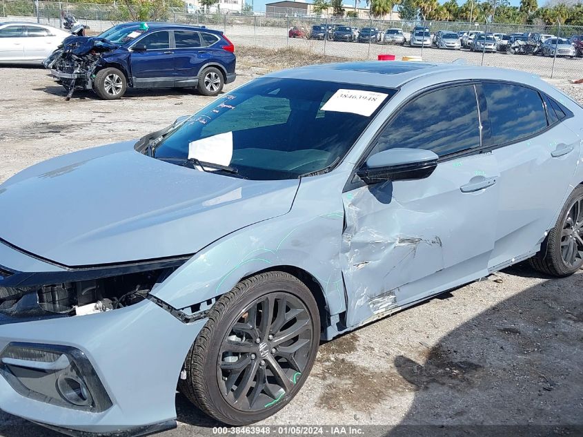 2021 HONDA CIVIC SPORT TOURING - SHHFK7H93MU222778
