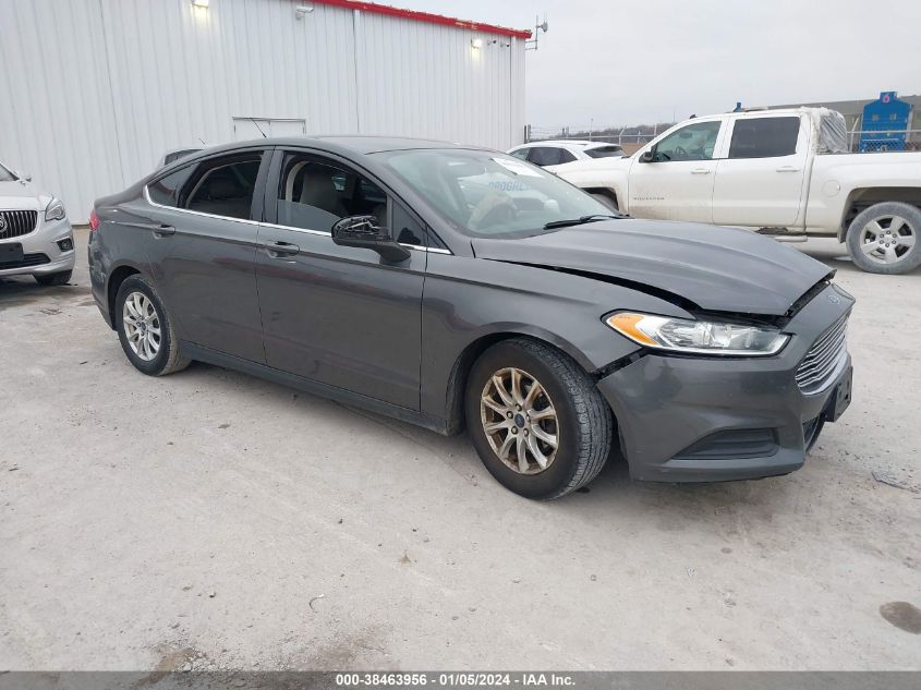 2015 FORD FUSION S - 3FA6P0G7XFR117303