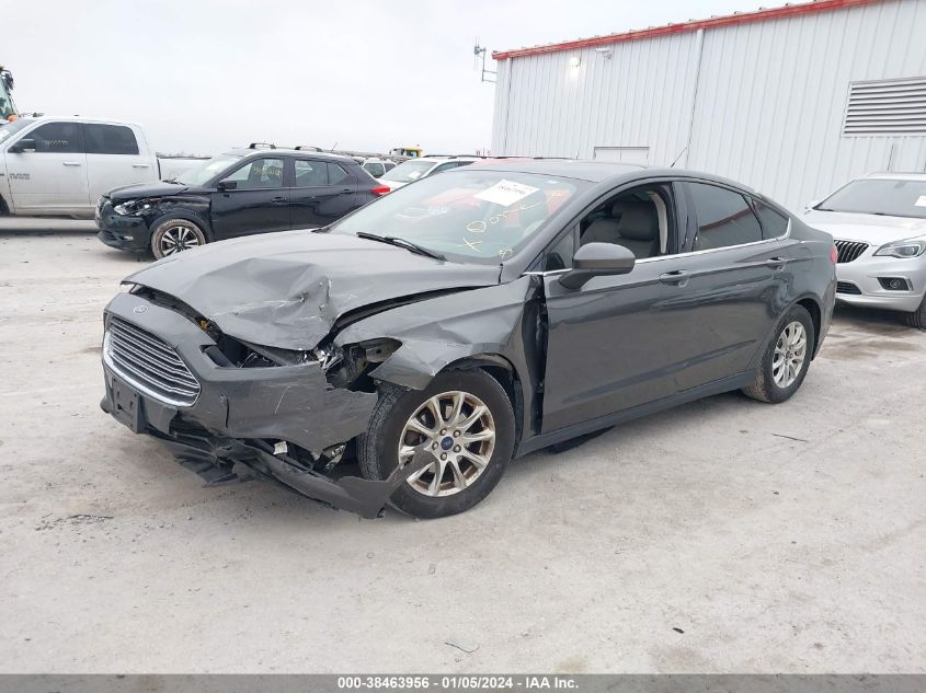 2015 FORD FUSION S - 3FA6P0G7XFR117303