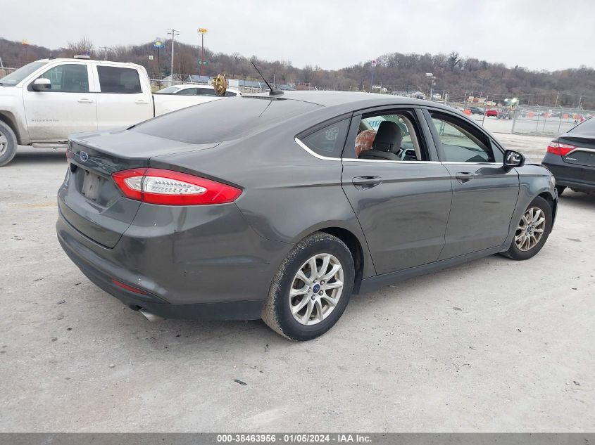 2015 FORD FUSION S - 3FA6P0G7XFR117303