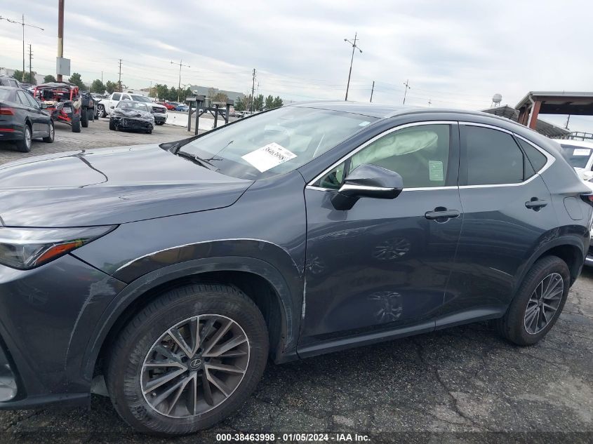 2022 LEXUS NX 250 JTJADCAZ6N2001072